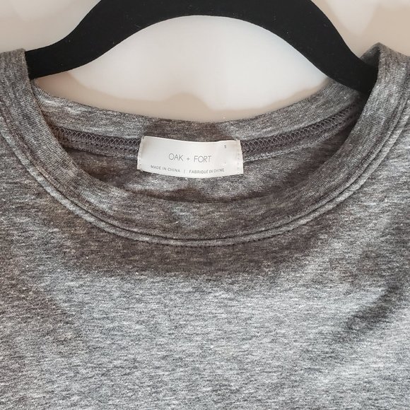 OAK + FORT Double Crop Tank Top - Picture 4 of 7